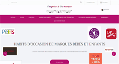 Desktop Screenshot of despetitsetdesmarques.com